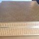 Straw marquetry box