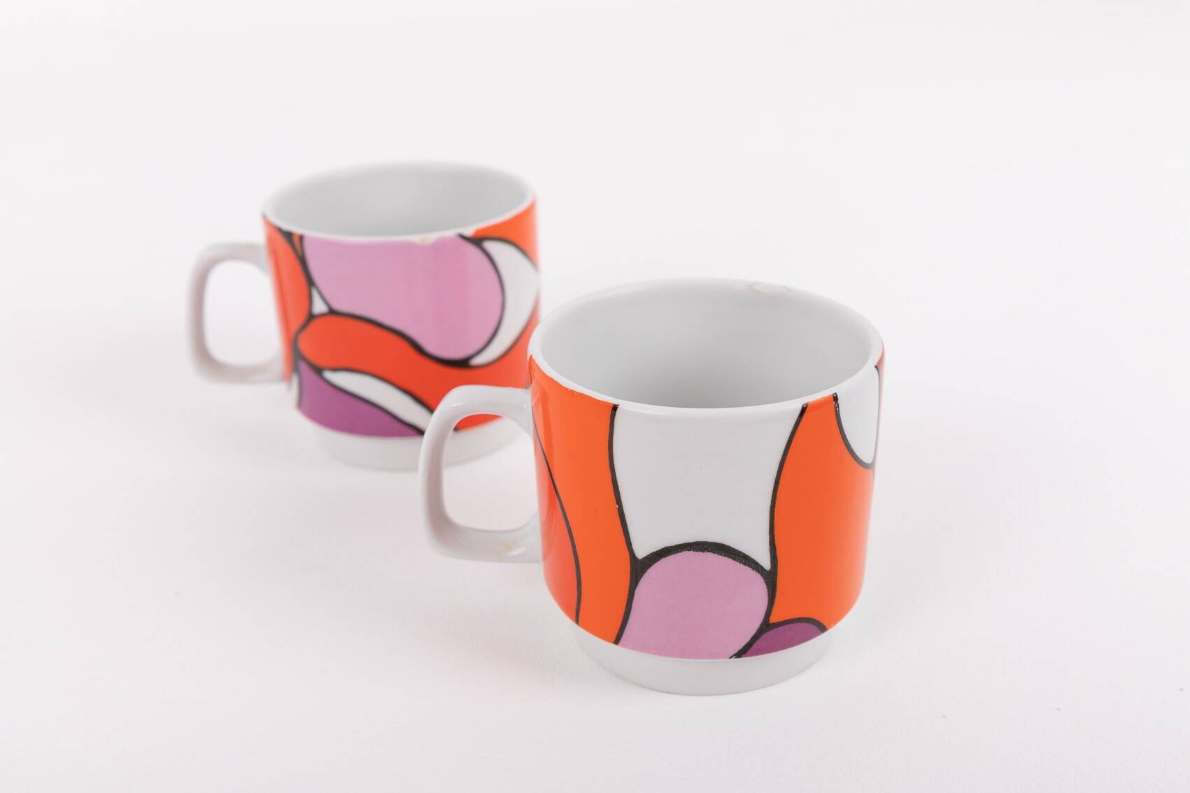 Ceramica Franco Pozzi tea/coffee set, 1970’s Italy