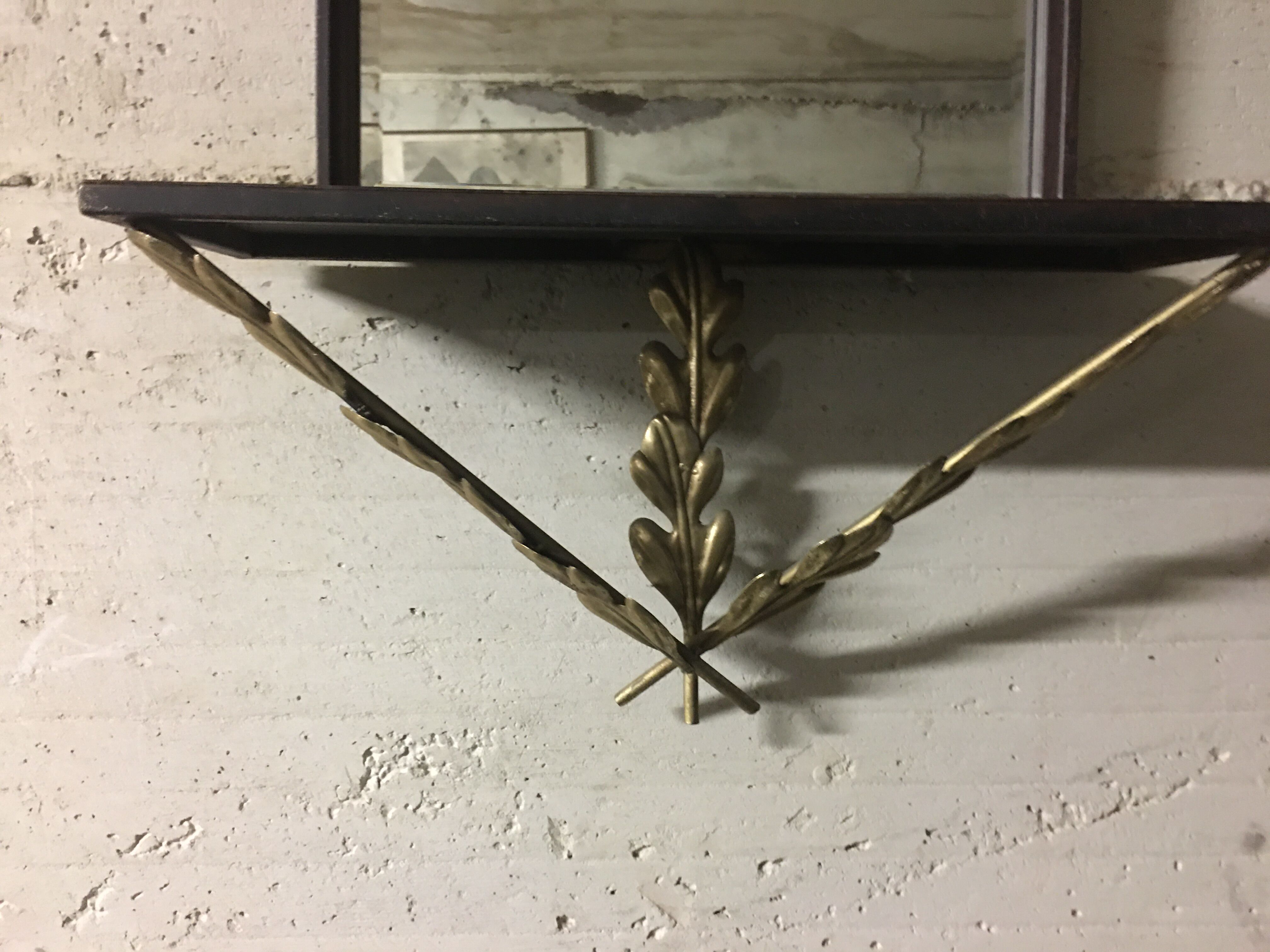 Pair of console mirrors