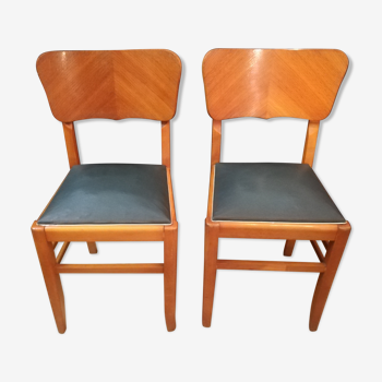 Pair of Pierre Cruege chairs