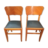 Paire de chaises Pierre Cruege