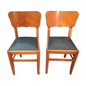Pair of Pierre Cruege chairs