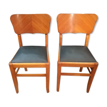 Pair of Pierre Cruege chairs