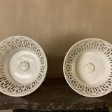 Pair of open porcelain cups