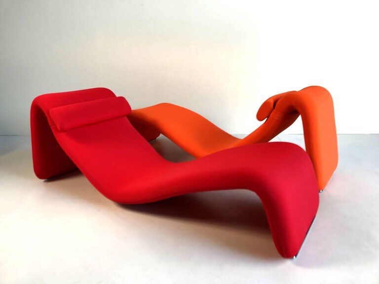 Djinn lounge chair model 8412 for Airborne International France 1965