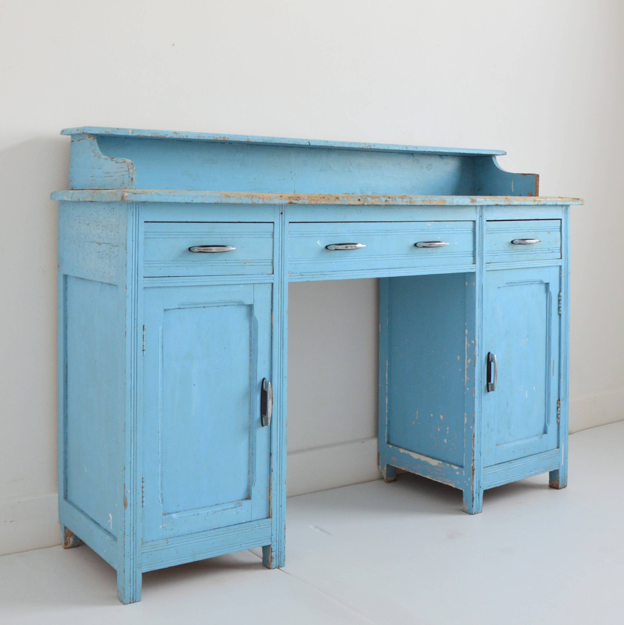 Old workshop/trade/counter/kitchen furniture 1940s vintage