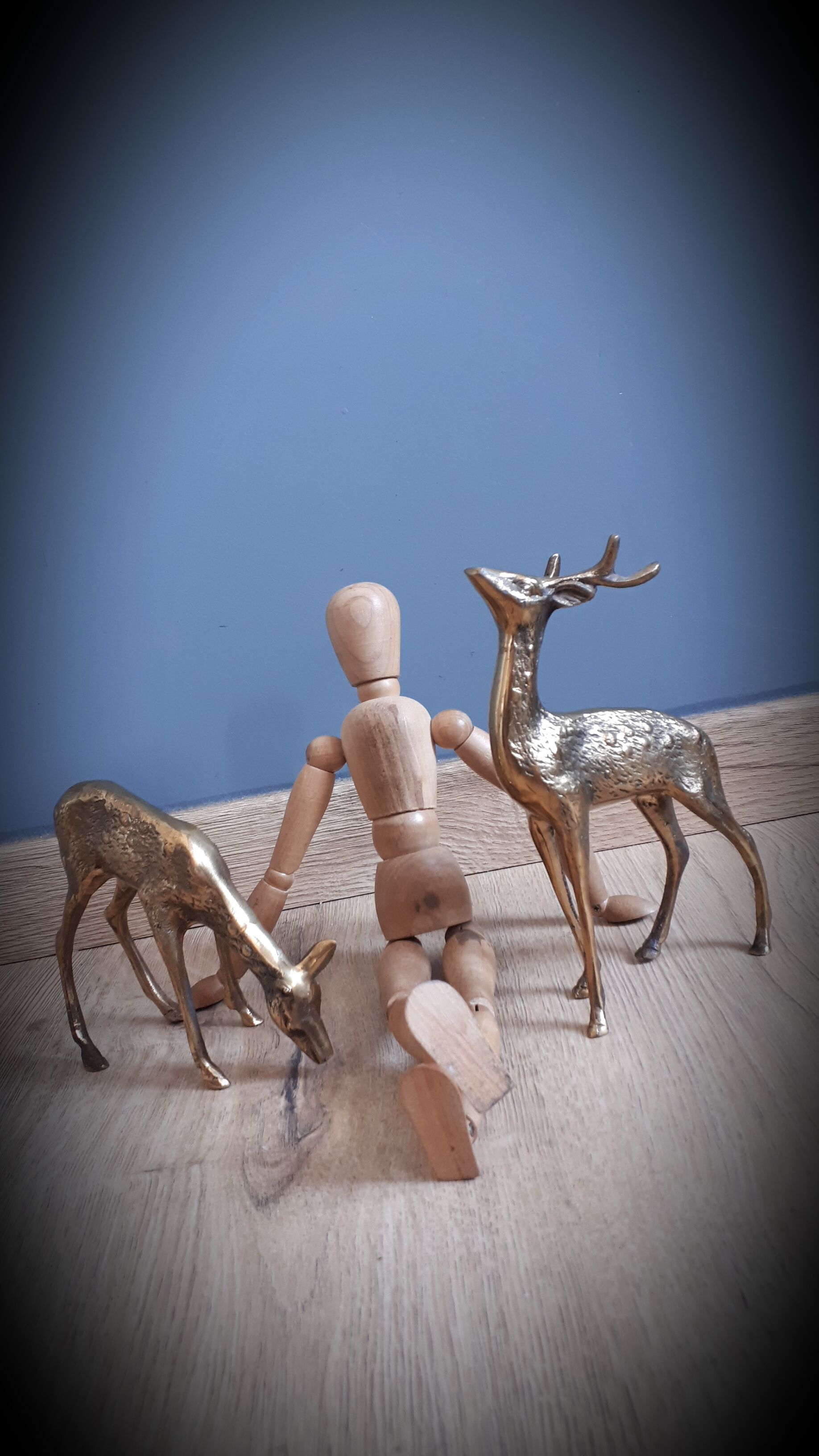 DuO deer and brass doe