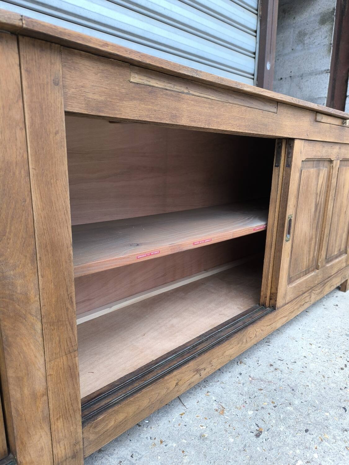 Enfilade meuble de métier circa 1950