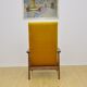 Mid-century armchair with folding footrest, 1960s