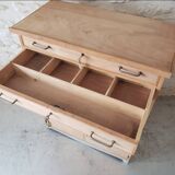 Raw wood workshop furniture