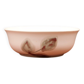 Saladier Niderviller décor Hêtre