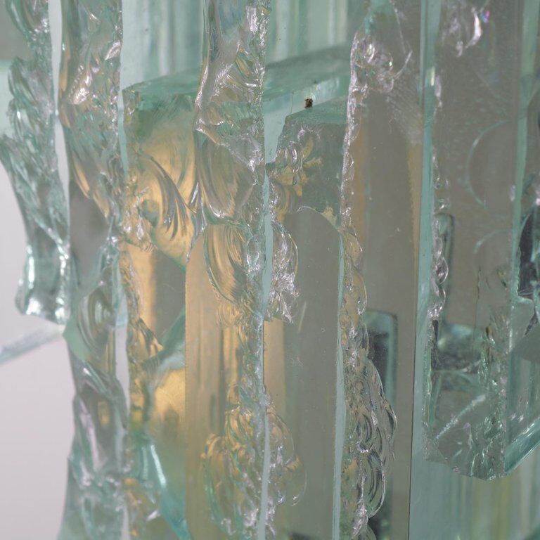 RAAK Sculptural Glass Wall Sconces Model C1517, Netherlands, 1960