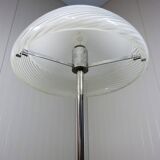 Italian floor lamp glass shade 1960’s