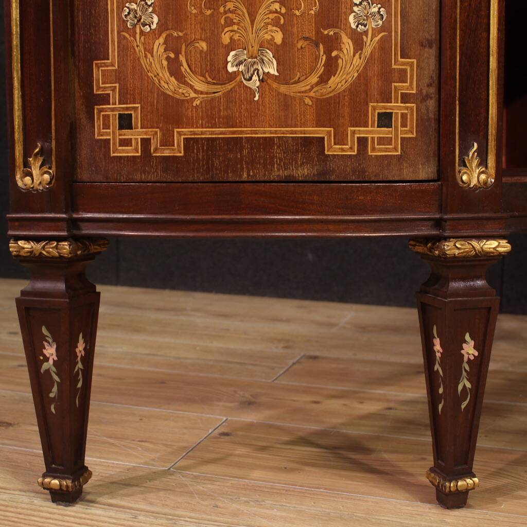 Elegant Louis XVI style inlaid sideboard