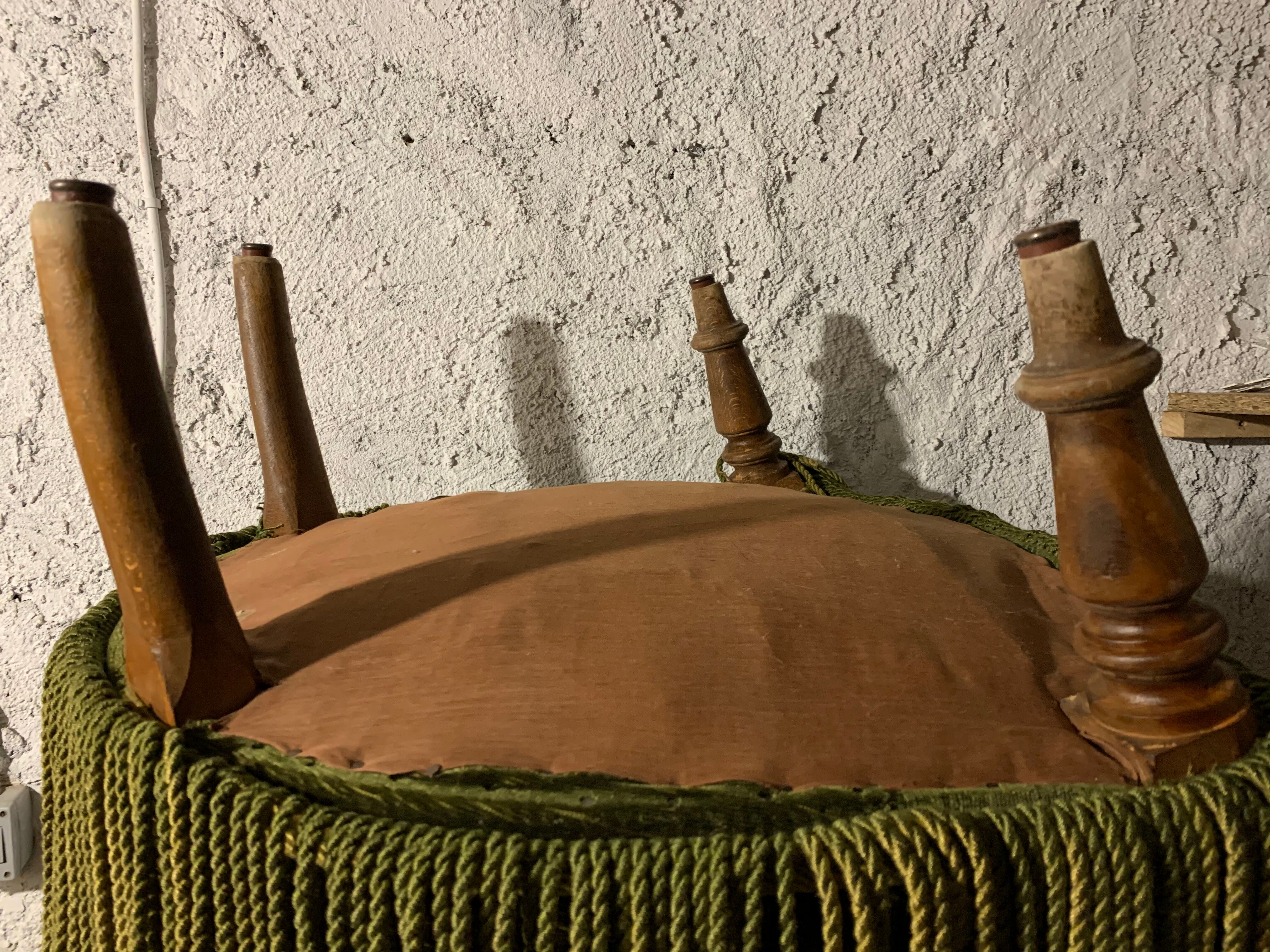 Pair of toad armchairs