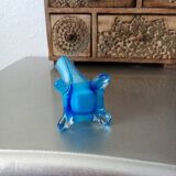 Soliflore bleu murano