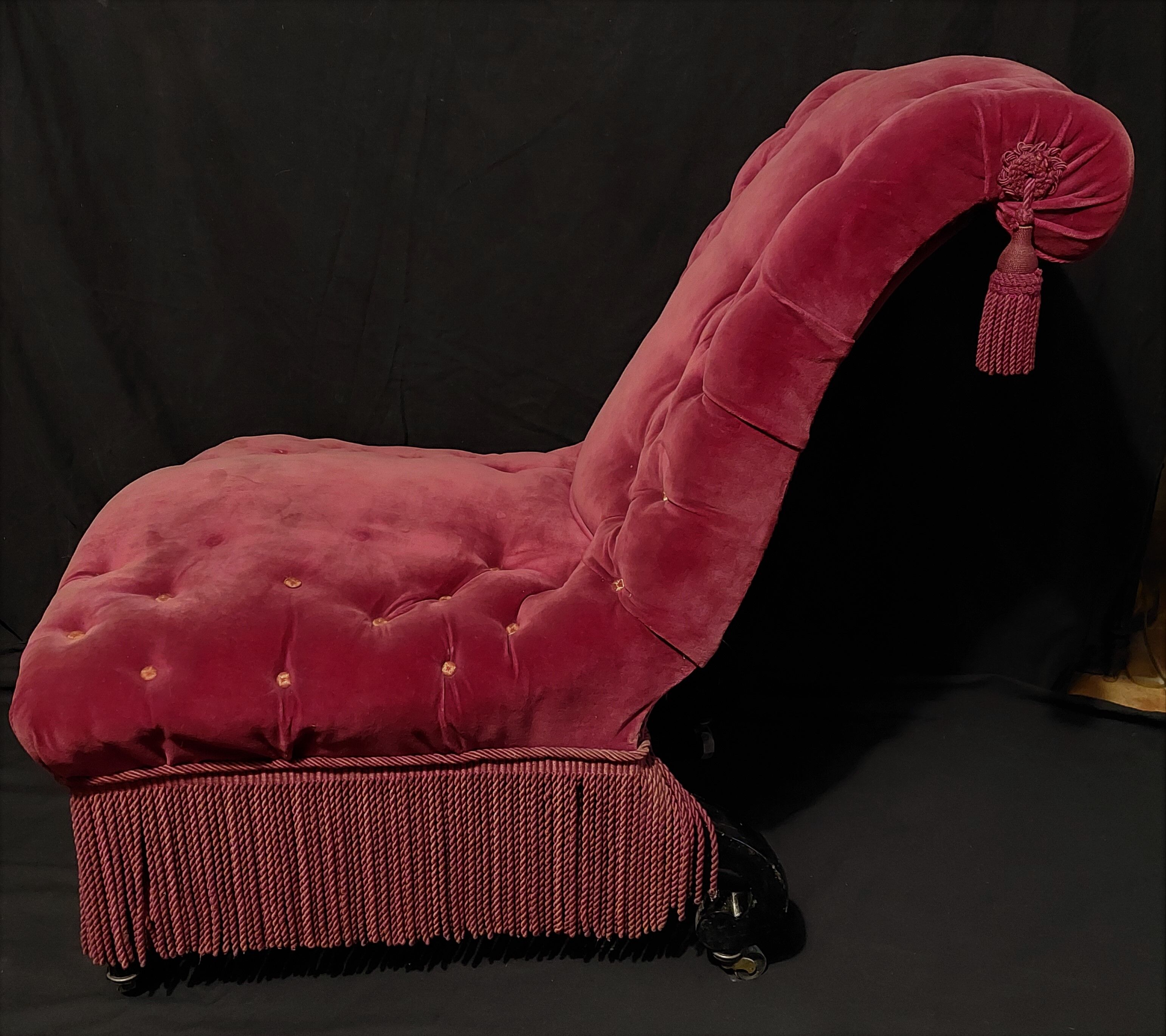 Upholstered armchair Napoleon III
