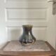 Old Vase Pot ATELIER ART LABREC Glazed Stoneware Green Brown France Pottery