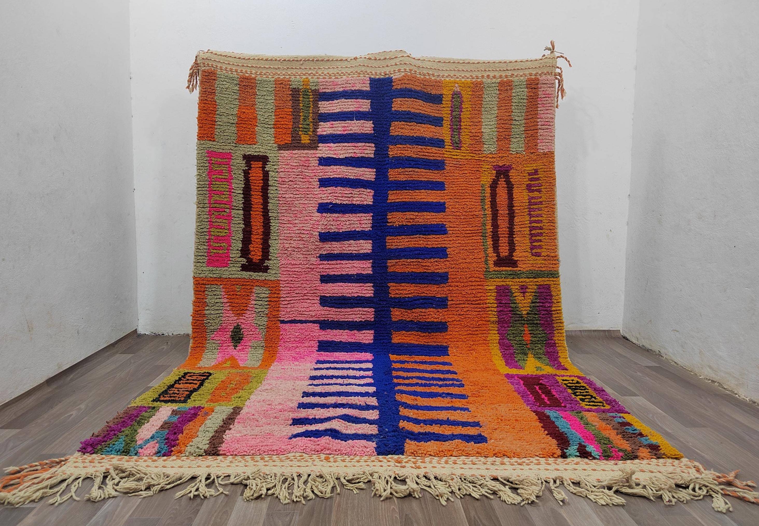 Authentic handmade Moroccan rug 3x2 m