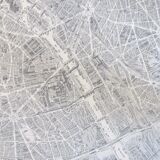 Map of Paris - Peltier Blondel La Rougery