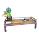 Antique daybed coffee table