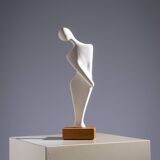 Elegant minimalistic abstract sculpture