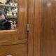 Mid-century armoire with large mirror, wardrobe and chest of drawers