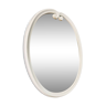 Miroir céramique blanc vintage