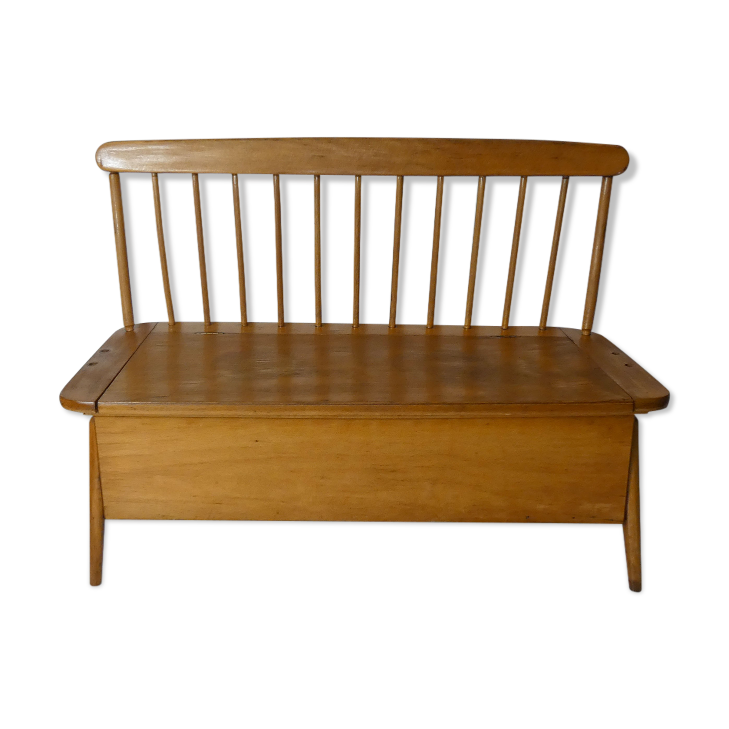 Old wooden bench for children