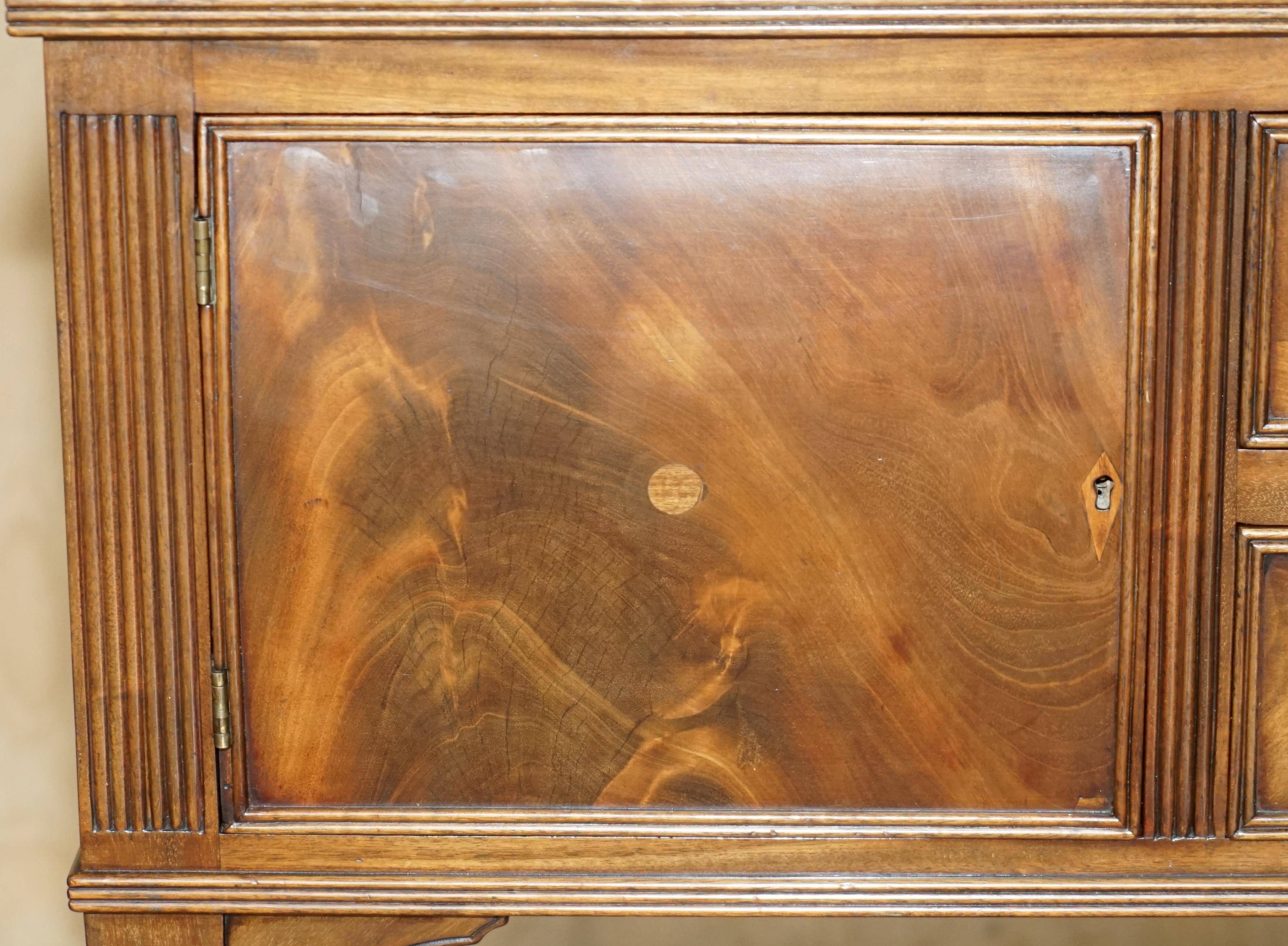 Victorian Antique Astral Library circa 1870 with Long Legs