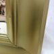 Bevelled mirror frame gilded wood 43x53cm