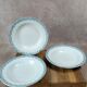 Lot de 3 assiettes creuses Orléans Sarreguemines & Digoin
