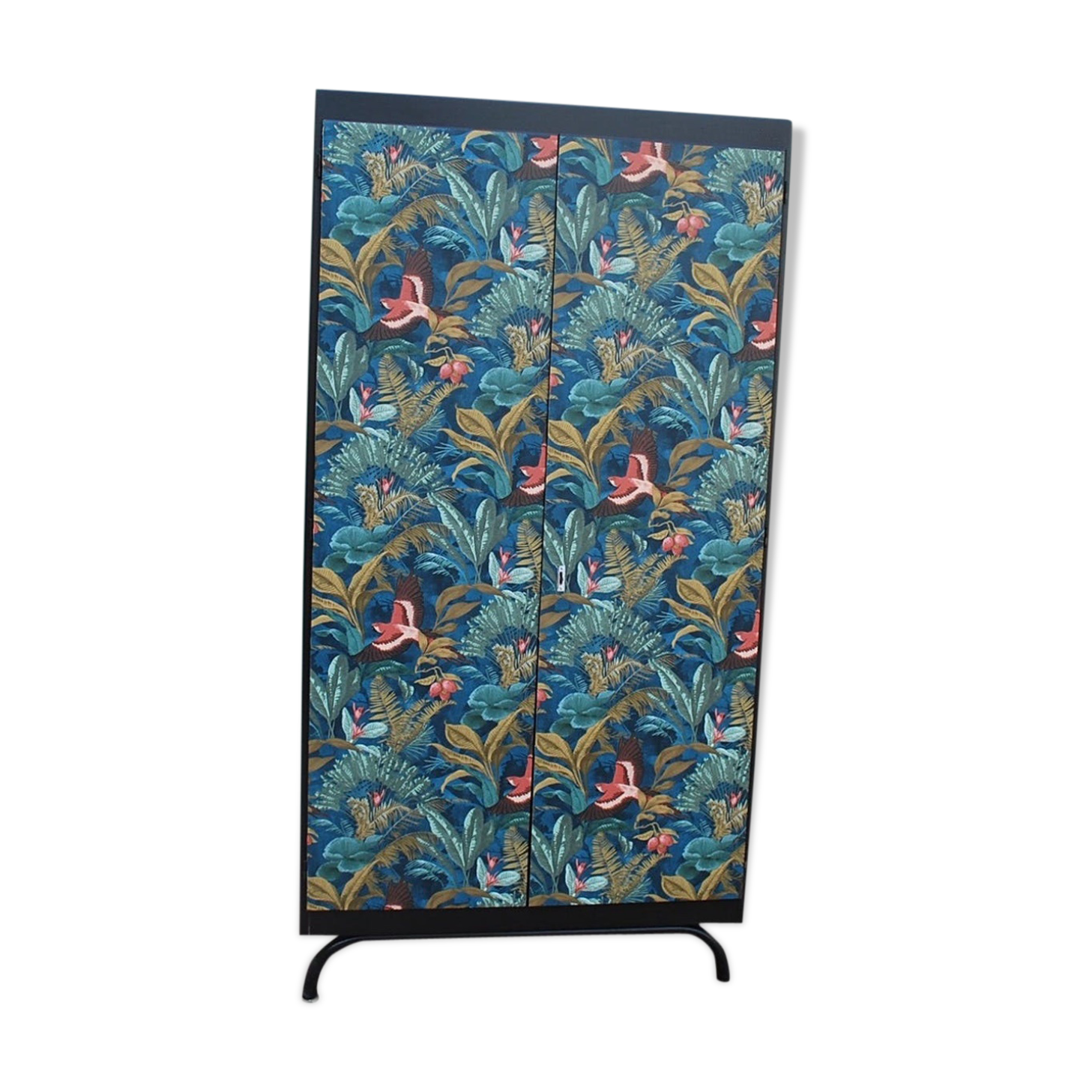 Renovated boarding school cabinet