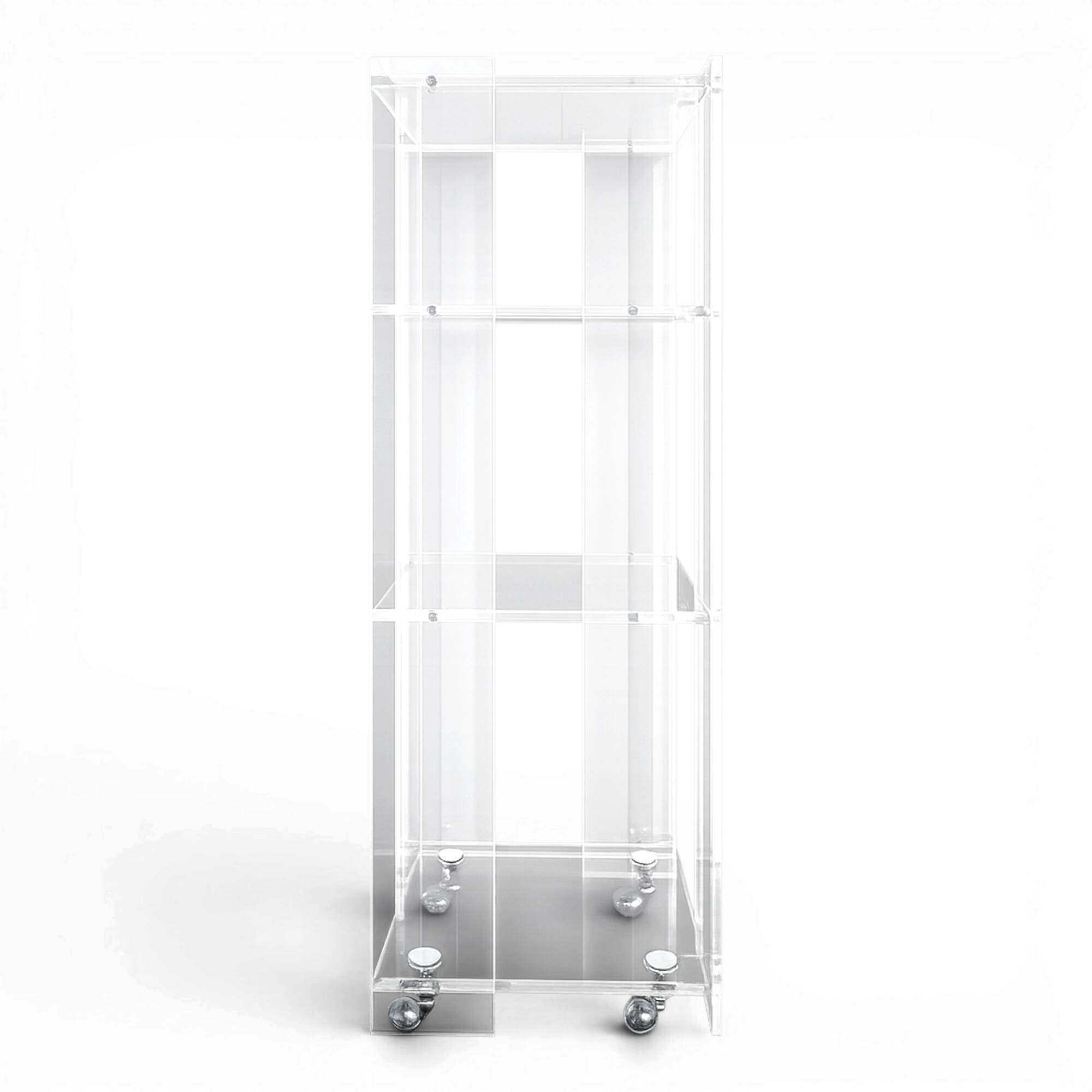 Etagere roulante en plexiglas Marais International