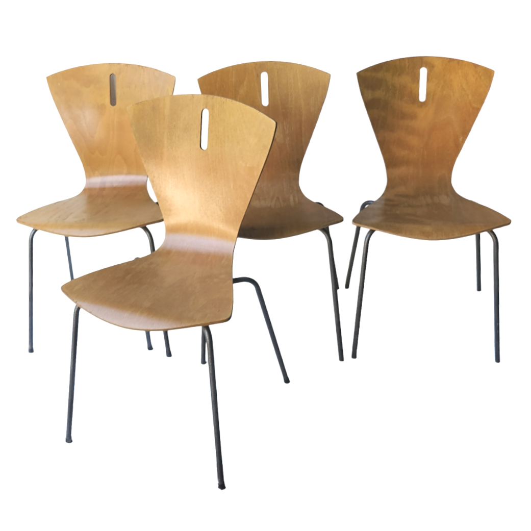 Chaises design scandinave années 60/70
