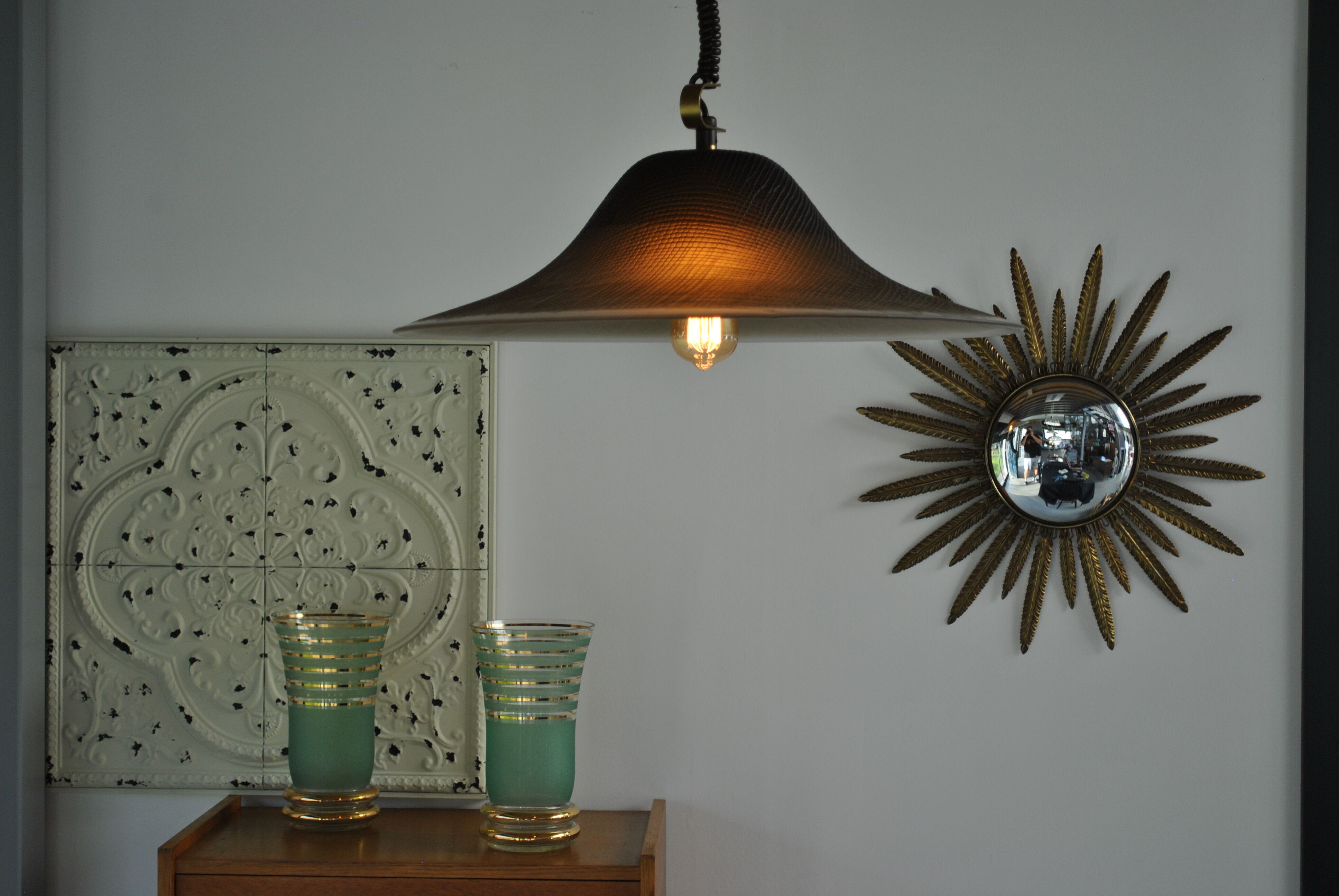 1970 Peill Putzler Glass hanging