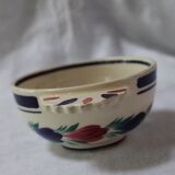 Ceramic eared bowl signed HB Quimper