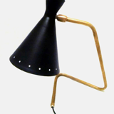 Black casserole lamp
