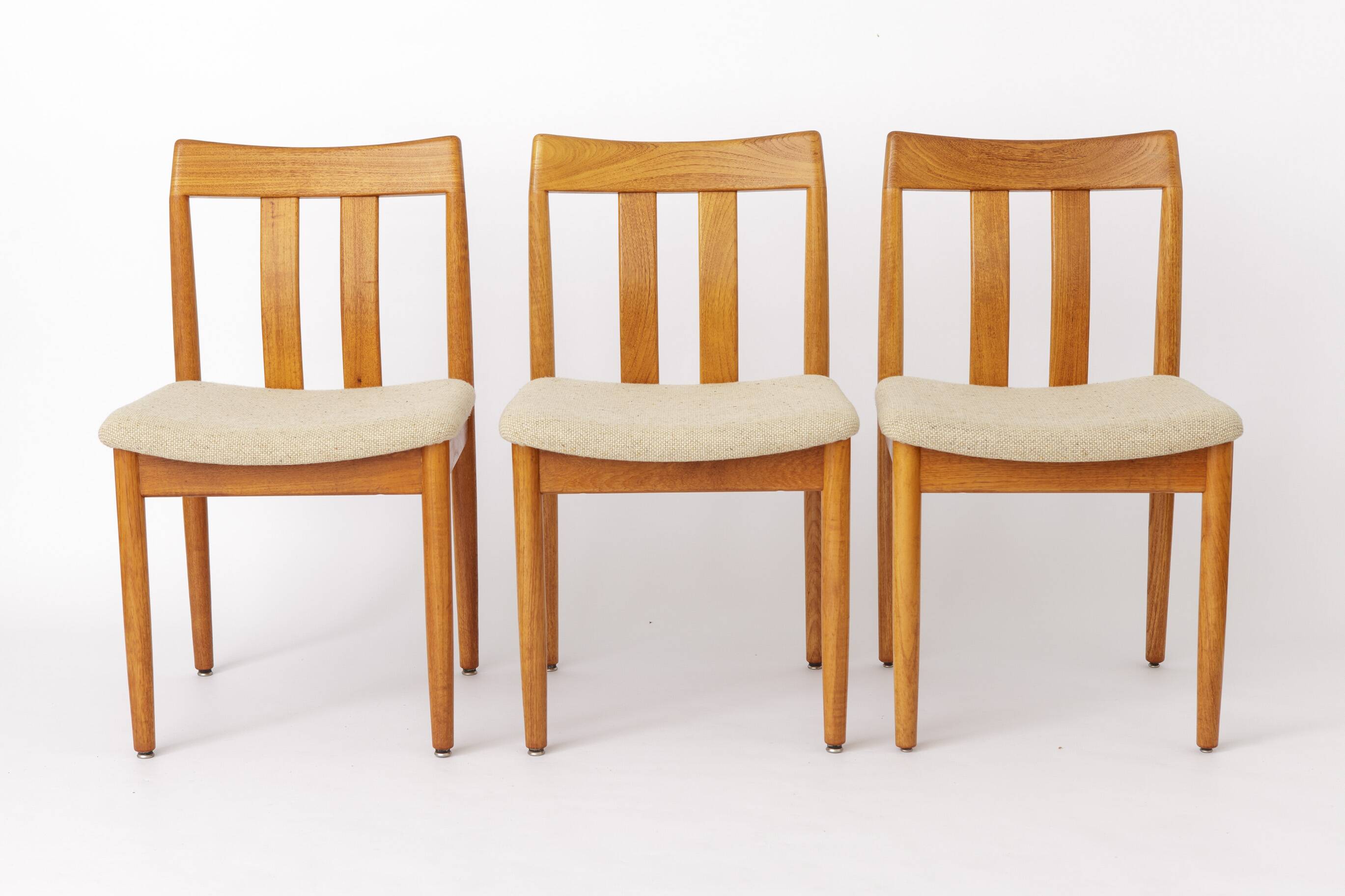 Set of 6 Vintage Danish Teak Dining Chairs by Vamdrup Stolefabrik, 1960s