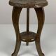 Arts & Crafts Japanese Hand Carved Side Table for Liberty London, 1905