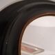 Oval mirror frame molded décor golden fillet ox eye