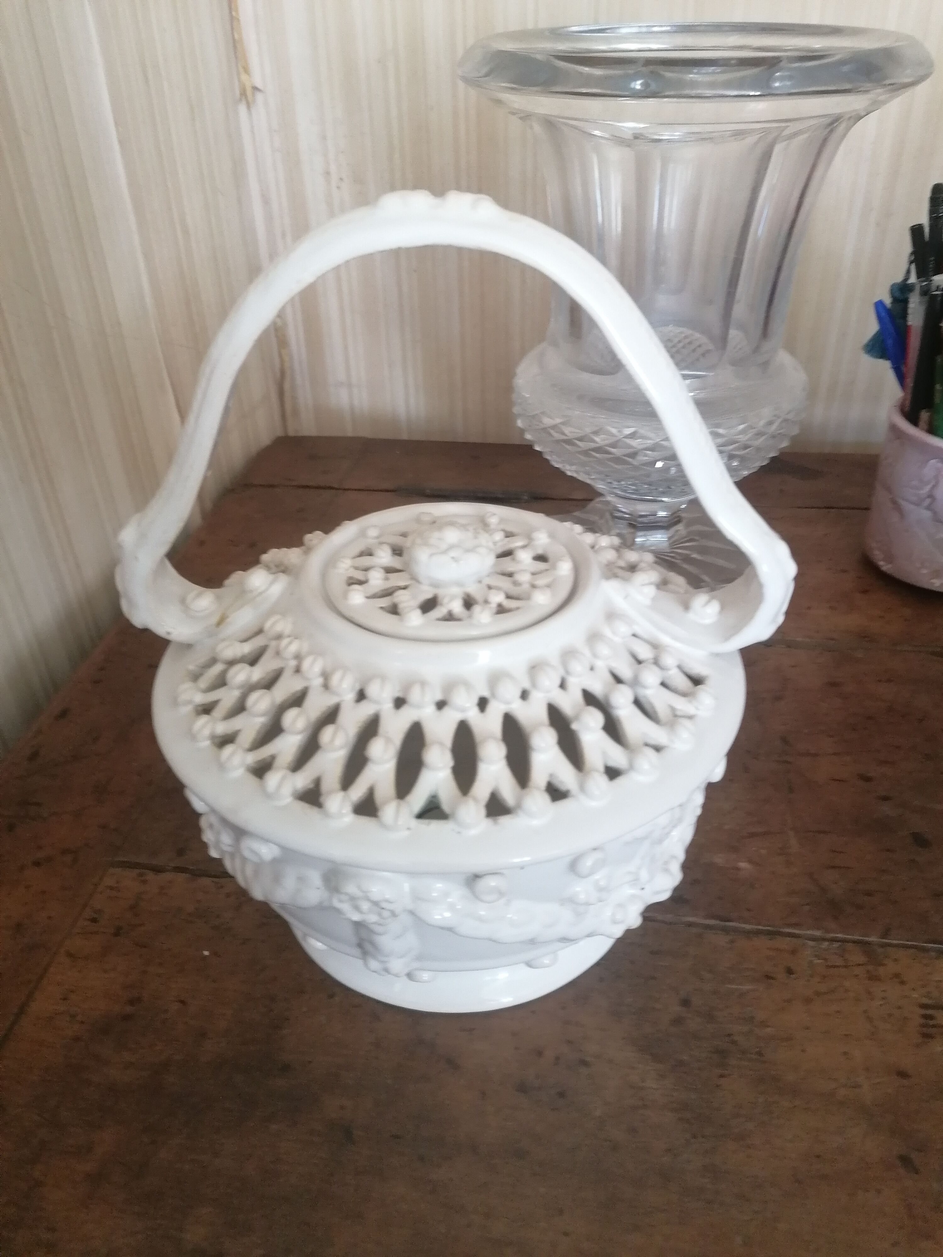 Faience piece of Malicorne year 50.