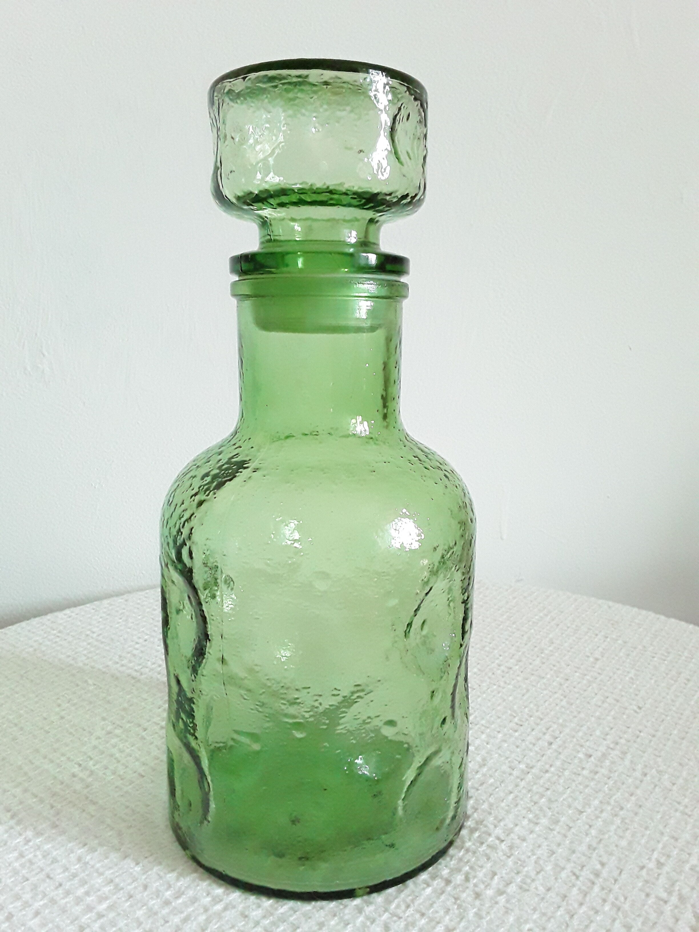 Carafe 1970 bubble glass