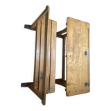Bureau écolier double bois Delagrave