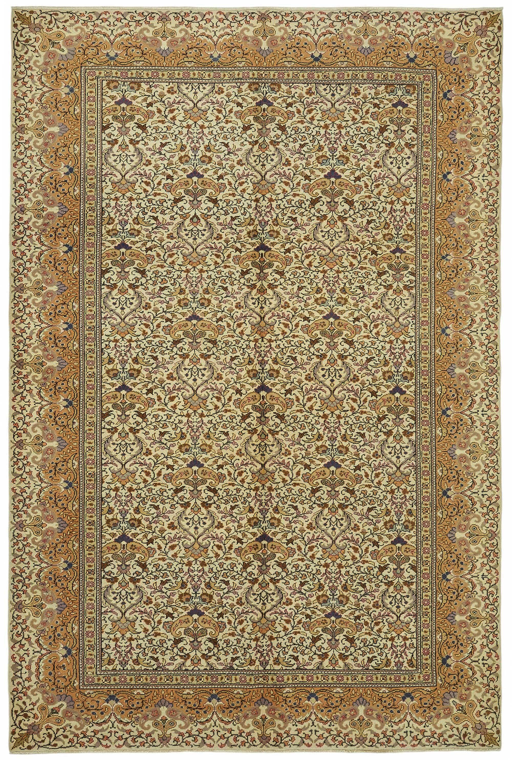 Turkish Wool Vintage Kayseri Rug 200 cm x 290 cm