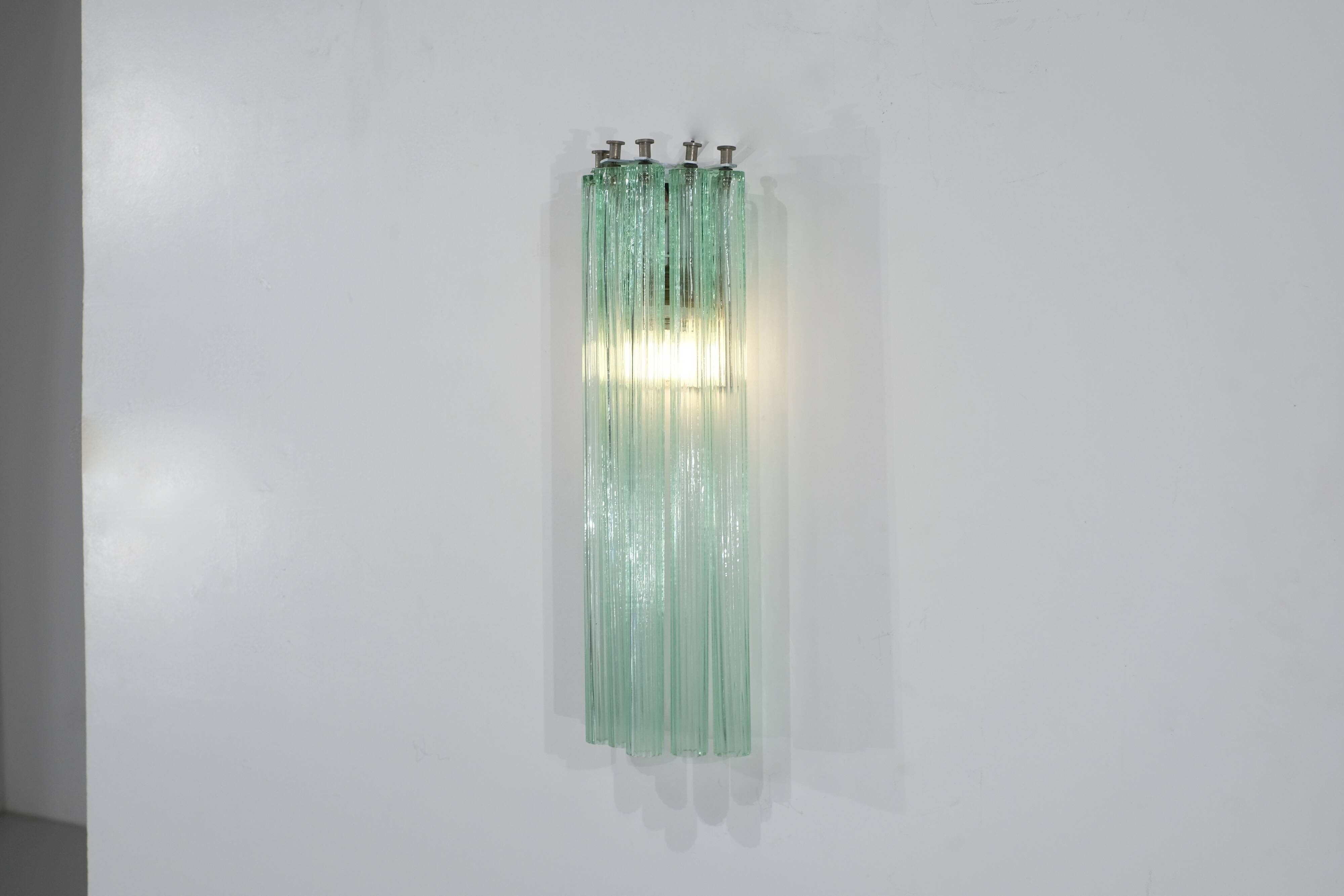 Murano glass wall light, Italy, 1960s.