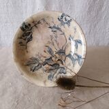 antique compote dish with floral decoration, diameter 21 cm