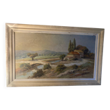 Panel painting