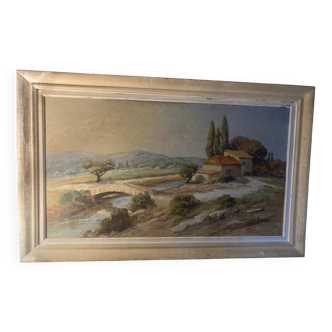 Panel painting