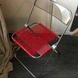 Chaise Plia par Giancarlo Piretti scoubidou